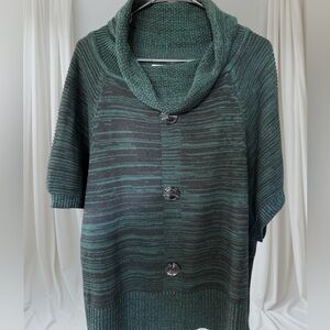 Jon & Anna Dark Green Cowl Neck Sweater Size 3XL Great condition